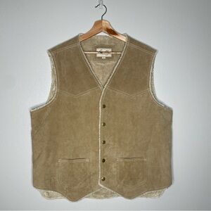 Scully Genuine Leather Suede Western Vest, large